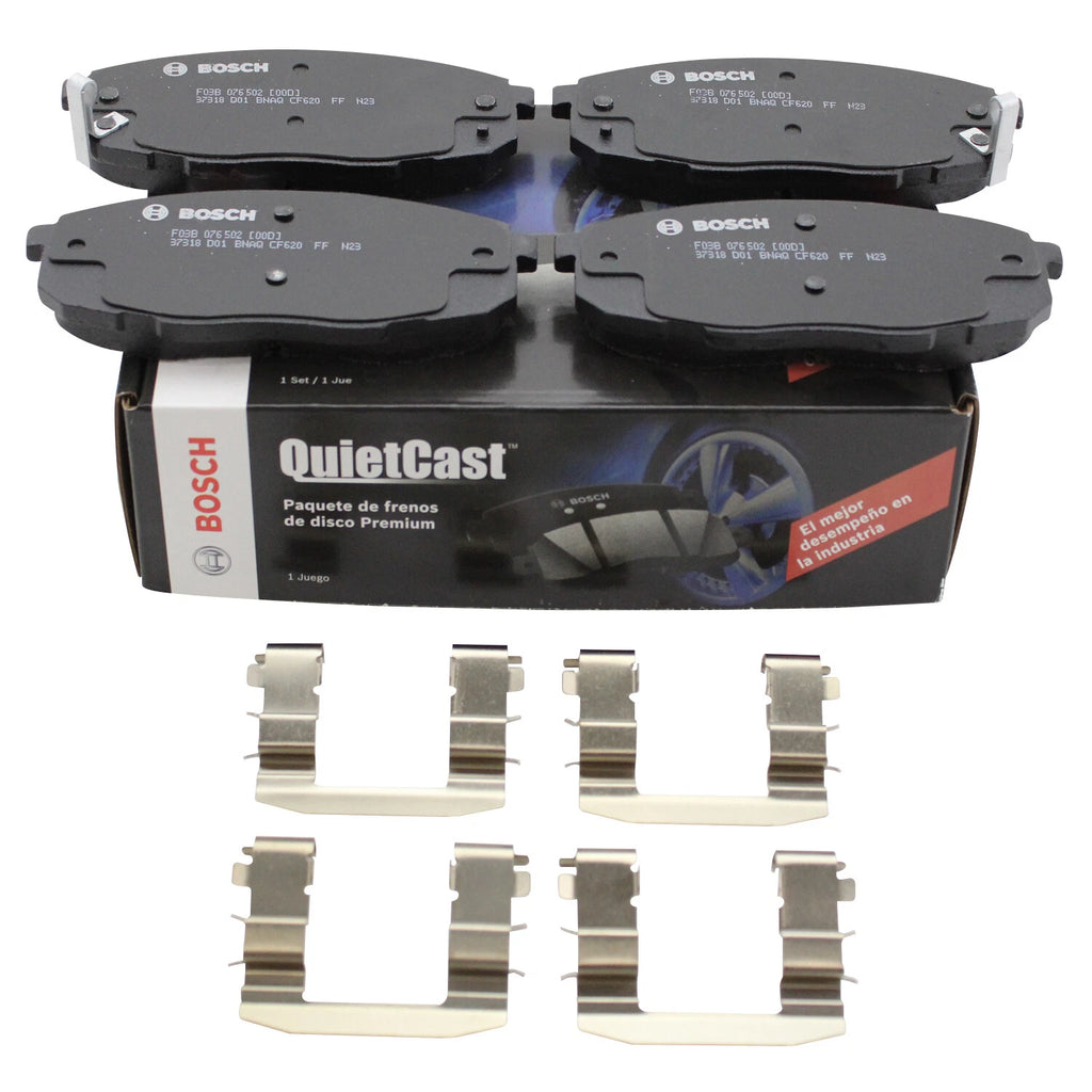 Bosch QuietCast Front Semi-Metallic Brake Pads for Hyundai Kia