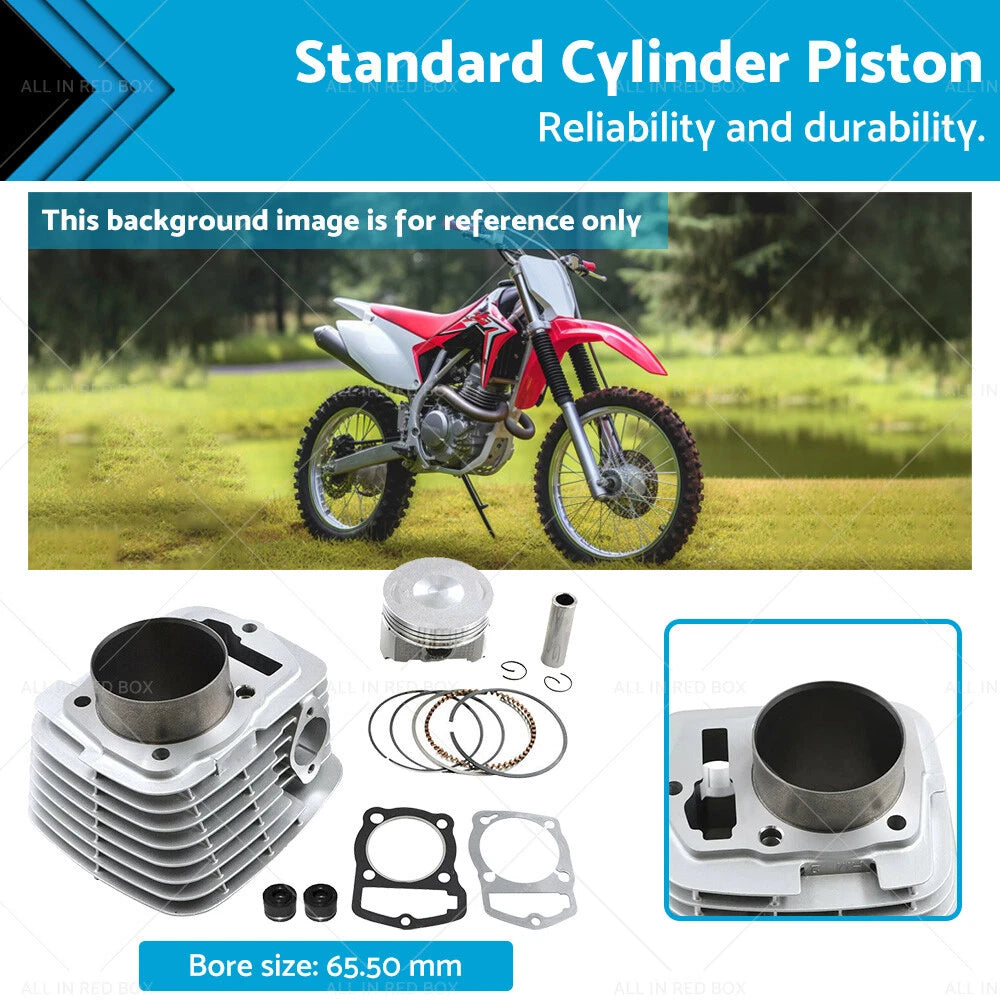65.5mm Standard Cylinder Piston for Honda CRF230F CRF230 SL230 XR230 (2003–2023)