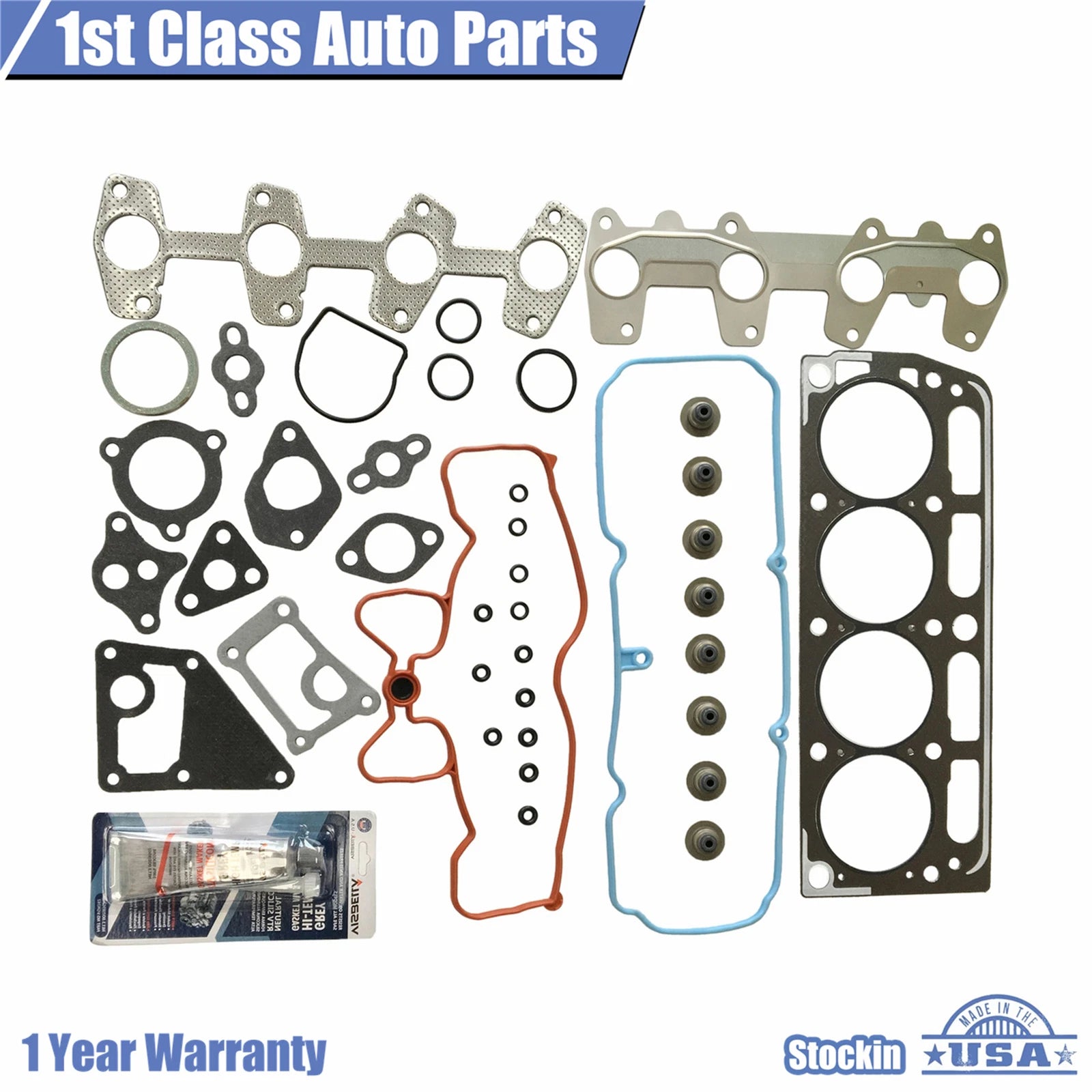 Engine Cylinder Head Gasket Set for Chevy Cavalier S10 GMC Pontiac Sunfire (1995–2005)