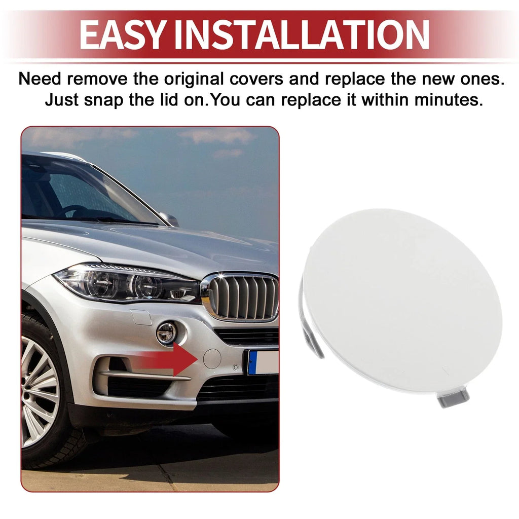 Front Car Bumper Tow Hook Cover for BMW X5 (2014-2018)