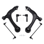 6x Front Lower Control Arms Tie Rods for Honda Odyssey (2011–2017) K622002 K622210