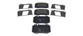 Set of 4 Front Disc Brake Pads for Mercedes-Benz S500, CL500 (Hella Pagid 355043121)
