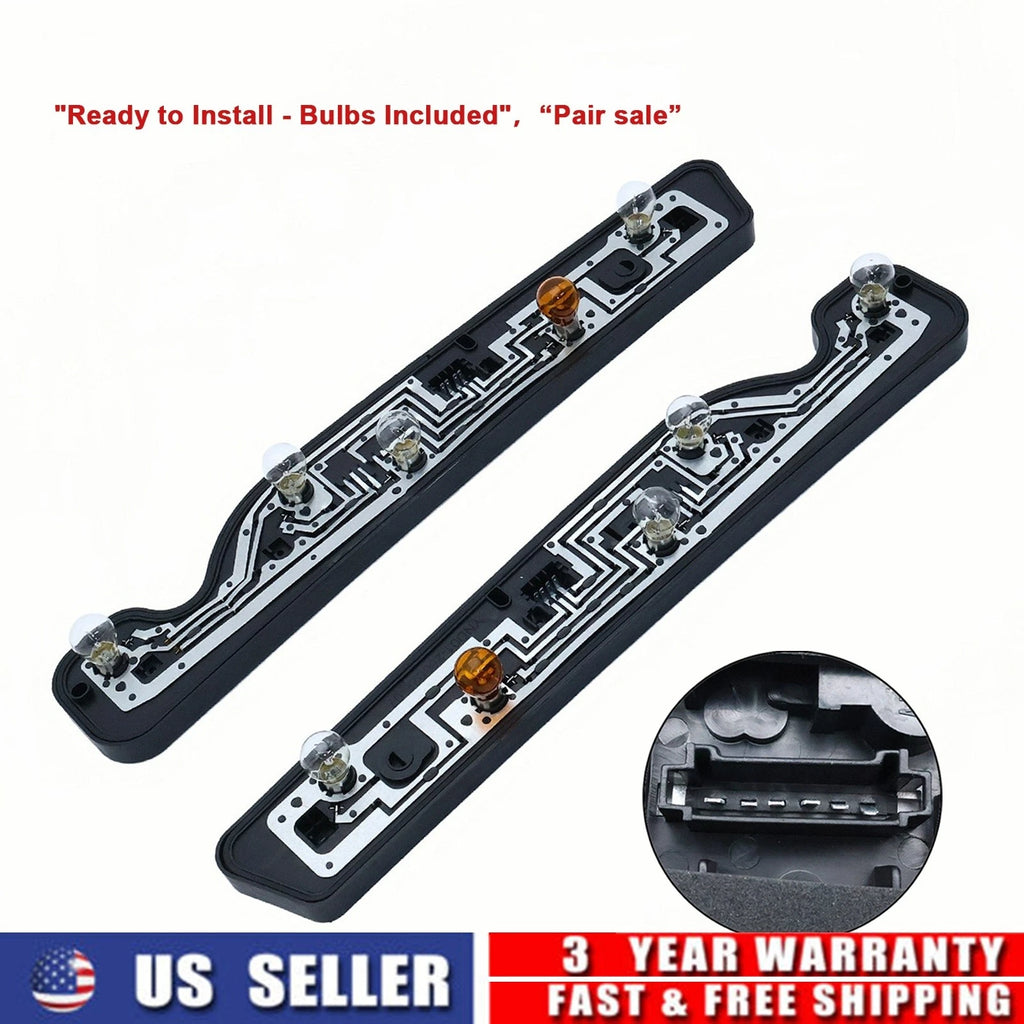 Pair Tail Light Circuit Board with 10x Bulbs for Freightliner Sprinter (2019–2025)