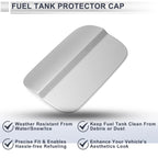 Fuel Tank Door Cap for Audi A6 (2012–2018) Fuel Filler Flap Cover Silver