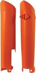 Acerbis Fork Guard Orange for KTM 350 EXC-F (2011–2014) & 500 XCF-W (2012–2013)