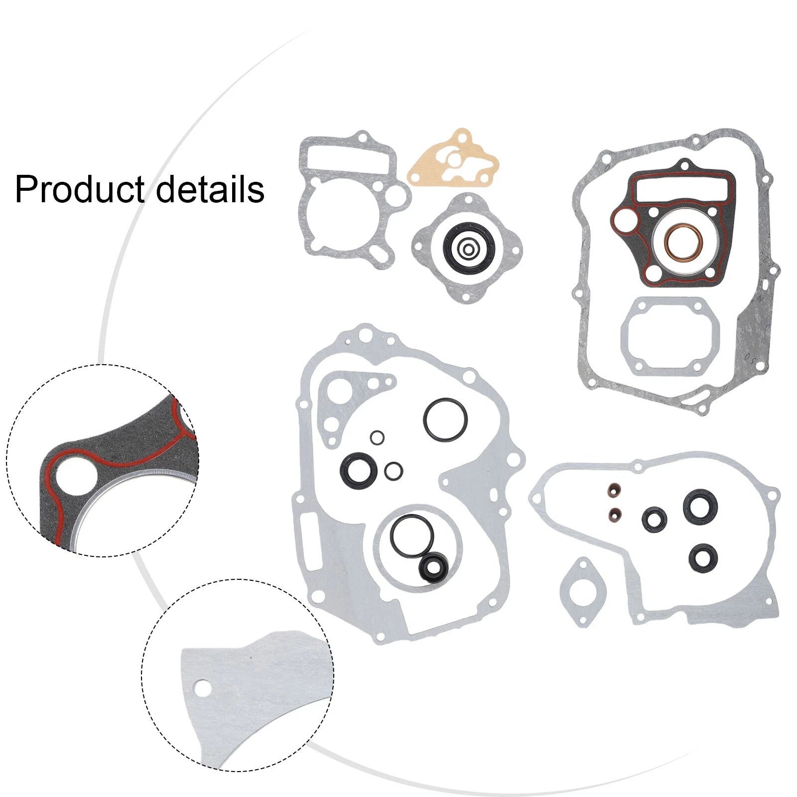 Gasket Set for Honda Horizontal Engines 107cc 110cc 125cc (Motorcycles)