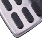 Black & Silver MT Throttle Brake Pedal Plate for Hyundai Sonata, Kia Sportage