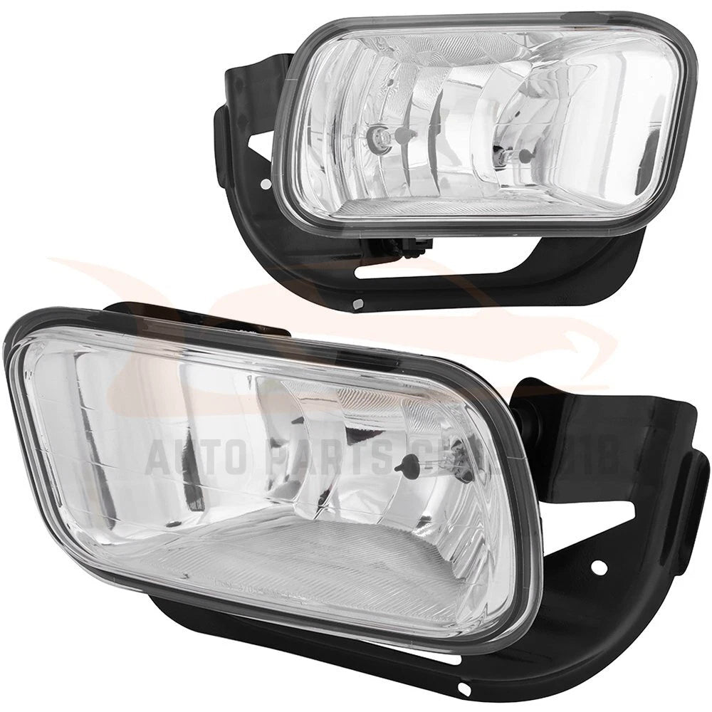 Front Set of Clear Fog Lights for Dodge Ram 1500 2500 3500 