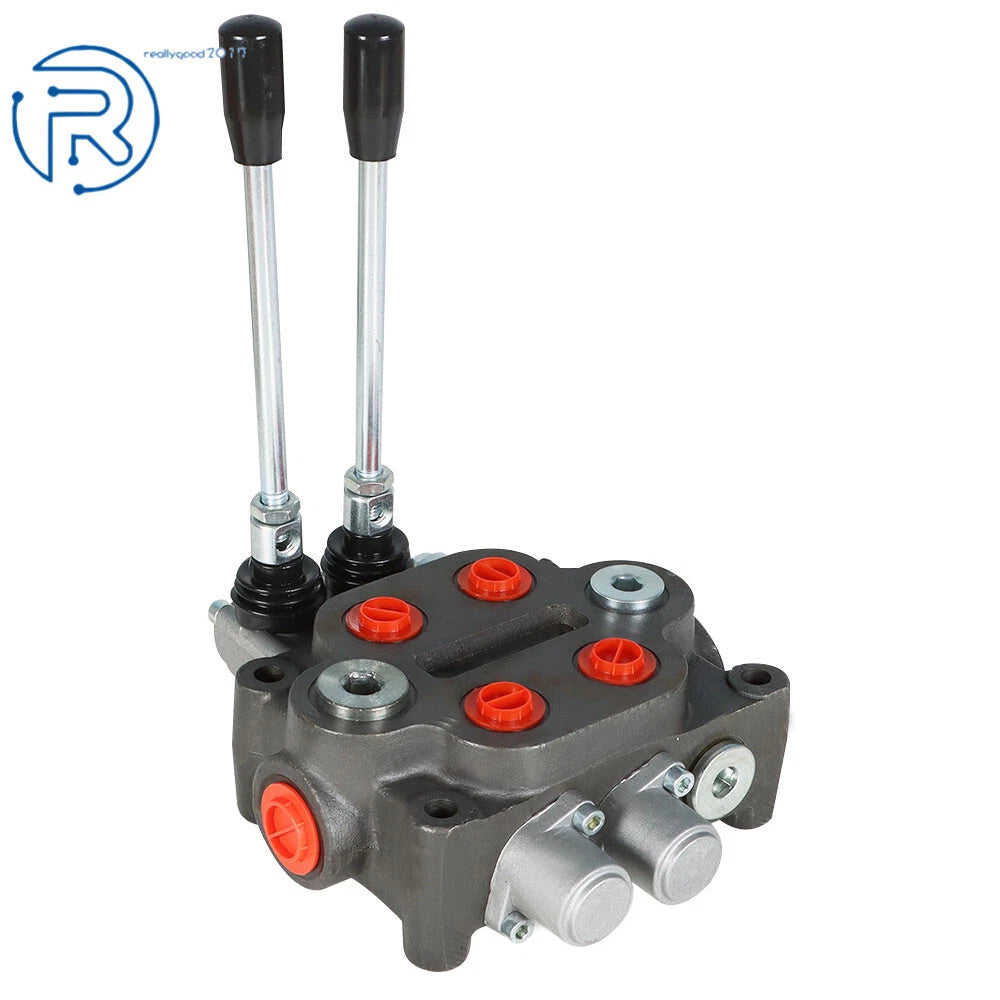 2X Spool Hydraulic Directional Control Valve for Tractor Loader (25GPM)