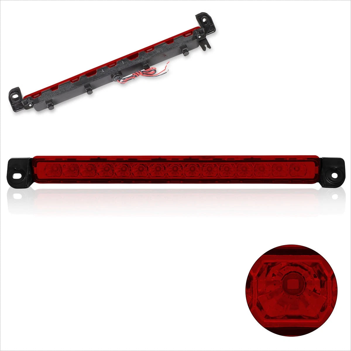 Full LED 3rd Tail Brake Light Stop Lamp for Pathfinder QX4 (2001–2004)