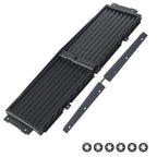 Adjustable Active Grille Shutter for Chevrolet Traverse (2022–2024) Black Motor