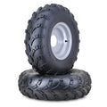 2 Wanda ATV Tire Assembly 23X7-10 for ATV (4/110mm PCD, 2+3 Offset)