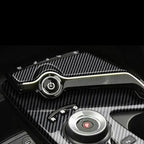 1 Pc Carbon Fiber Pattern Center Console Frame Trim Cover for KIA EV6
