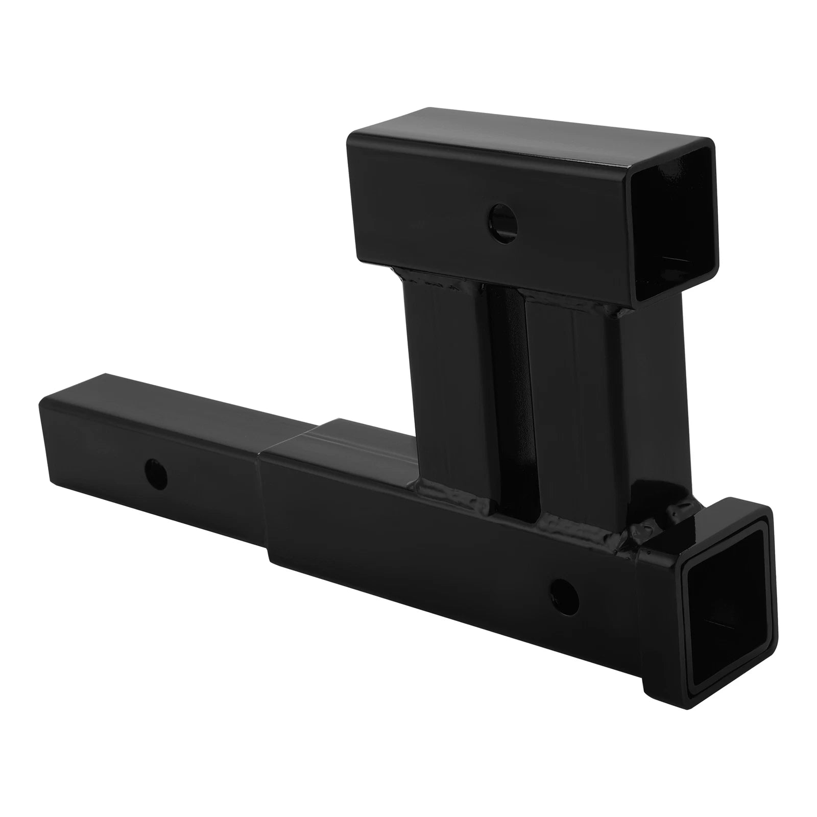 Dual 2" Trailer Receiver Hitch Rise-Drop Adapter for Universal Fit (4000LB)