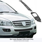 Stainless Black Billet Grille for Mercedes-Benz ML350/ML500 (2006-2008)