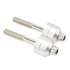 20mm Silver Handle Bar Risers for BMW F800GS F700GS F650GS (2008-2023)