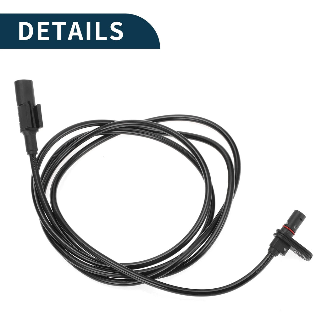 2X Rear ABS Wheel Speed Sensor for Mercedes-Benz Sprinter 2500 (2007–2018) No.A9065400117