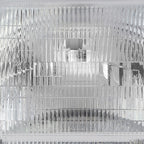 Chrome Housing Amber Corner Headlight for Ford F150 F250 F350 (1987–1991)