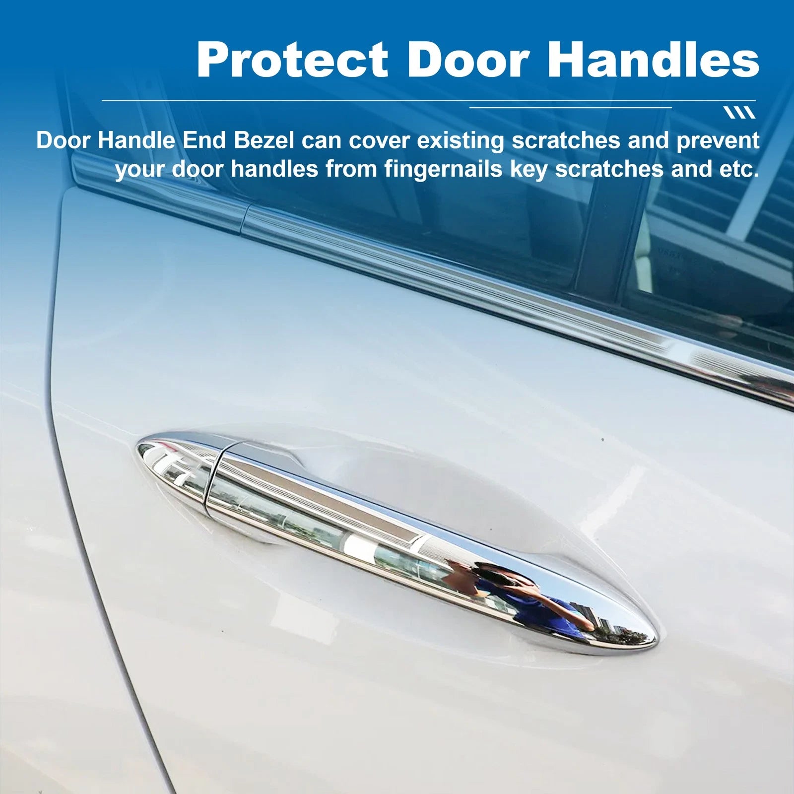 Right Side Door Handle End Bezel for Honda Accord (2013–2017) No.72143T2AC71