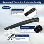 Rear Windshield Wiper Blade Arm Set for Mazda 6, CX-5 (2010–2015)