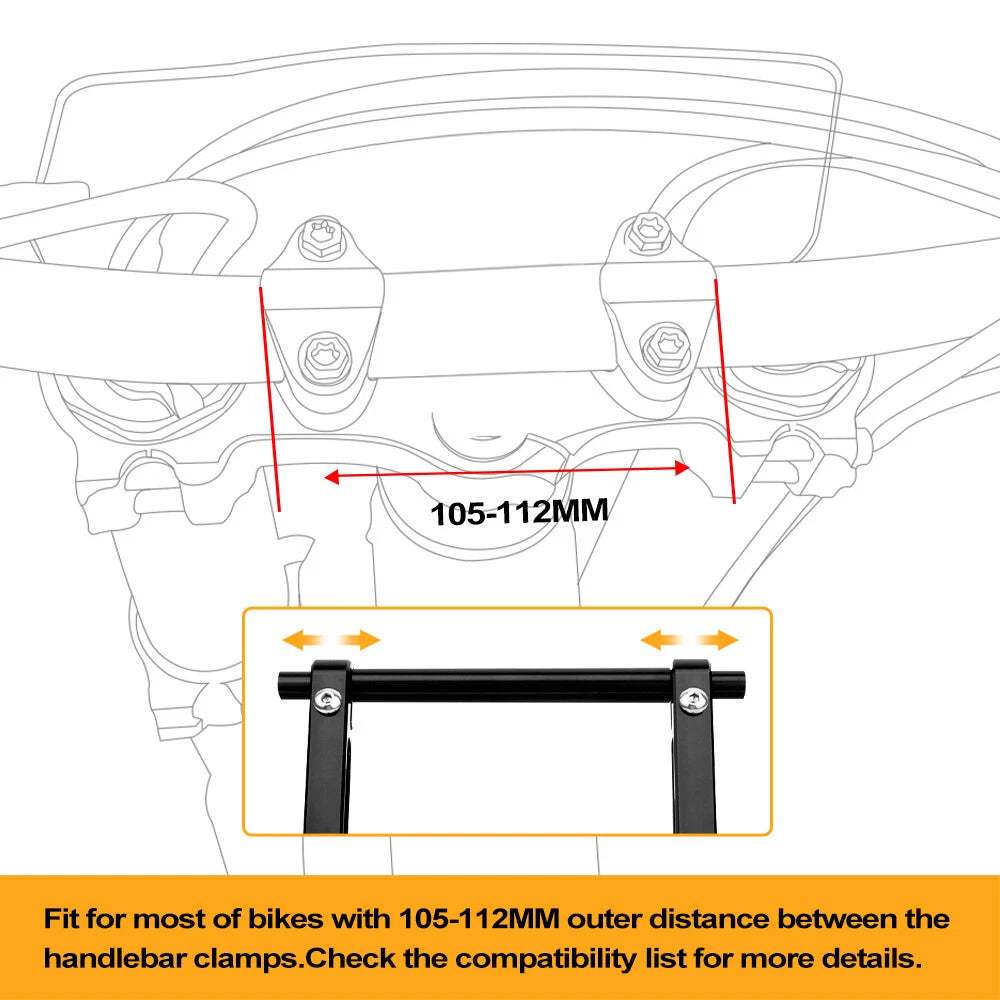 Rally Kit Roadbook Mounting Arms for KTM Yamaha Husqvarna (Off-Road)