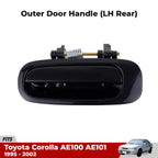 Outer Door Handle Holder Rear LH Fits Toyota Corolla AE110 AE111 SED 1995-02 D05