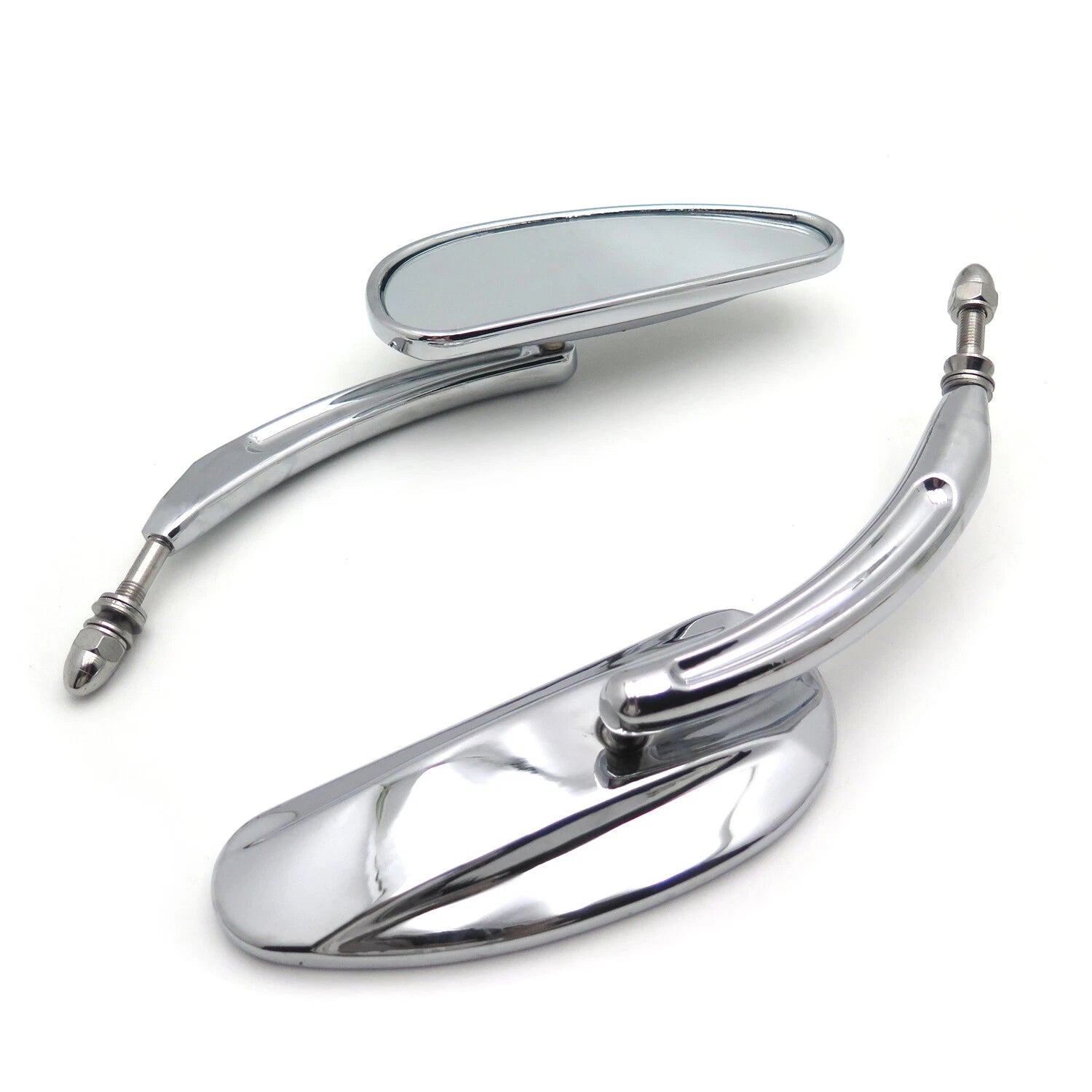 Chrome Mirrors for Harley (1982–Present)