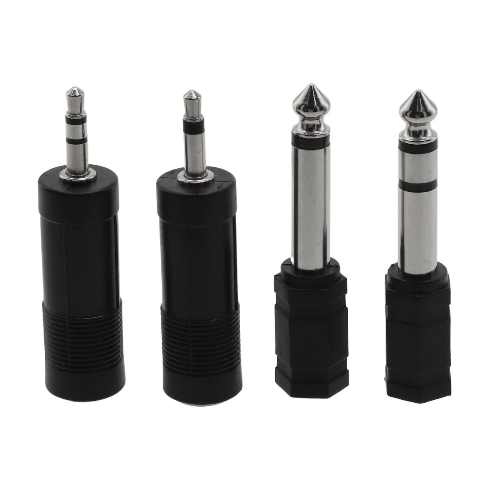 4X 3.5mm to 6.35mm Headphone Adaptor Connector Converter (Universal)