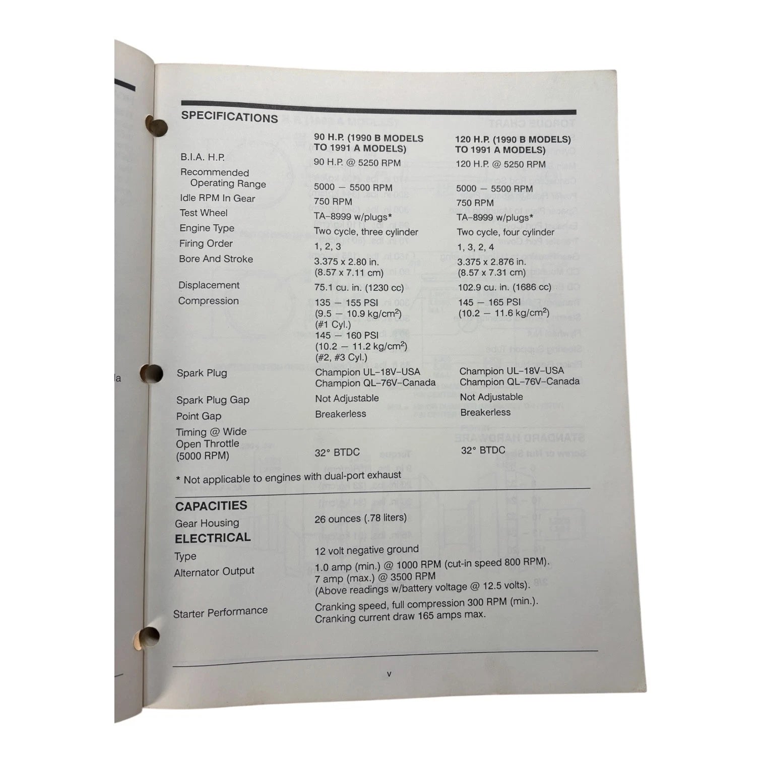 Service Manual for Force Outboards OB4644 (85/125 L-Drive)