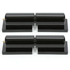Pair Heavy Duty 7" Steel Barrel Hinges for Metal Gates Doors