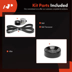 3X Serpentine Belt Drive Component Kit for Ford Ranger (1998-2001)