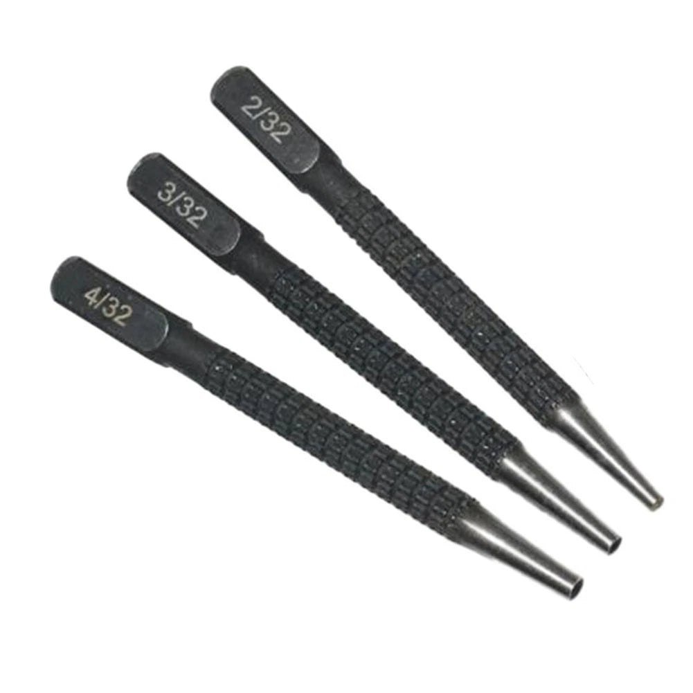 Set of 3 Center Punch Marking Tools for Metal Wood Plastic 232 332 432
