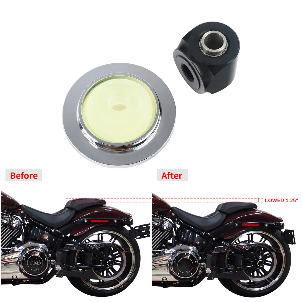 1.25" Rear Shock Lowering Kit for Harley Softail (2018–2023)