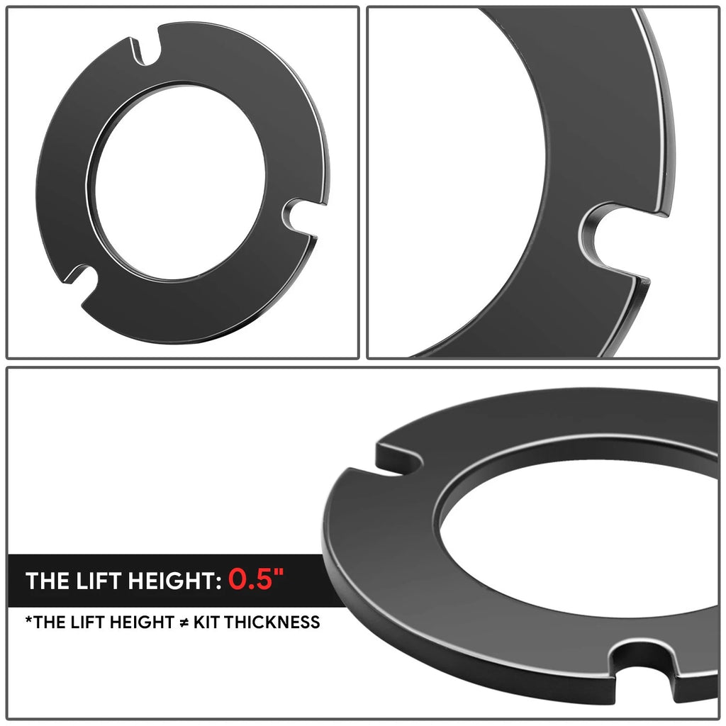 Set of 2 Lift Strut Top Mount Spacers for GX460 4Runner FJ Cruiser Tacoma (2003–2023)
