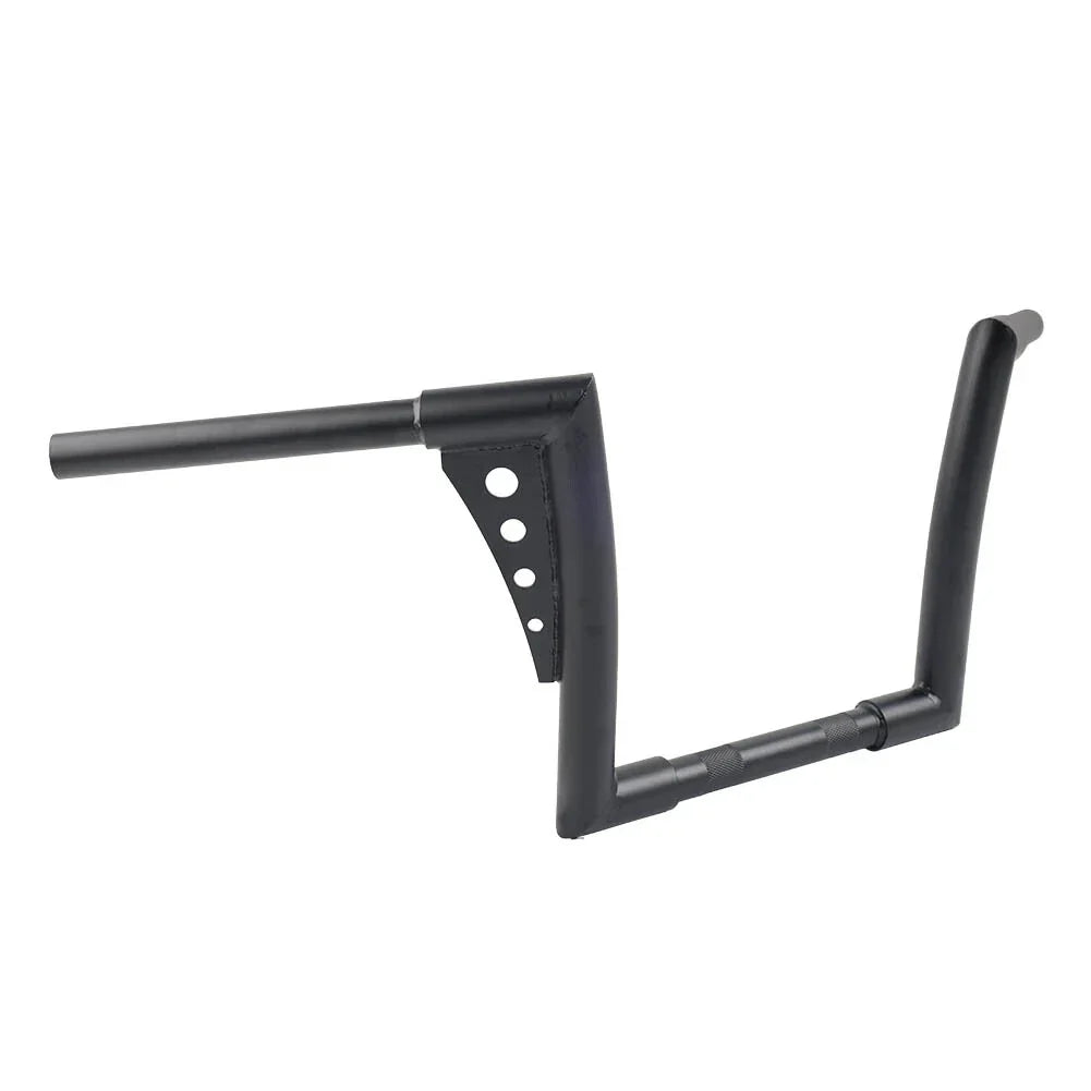 10" Rise Ape Hanger Handlebar Black for Harley Sportster Softail Dyna (2004-2023)