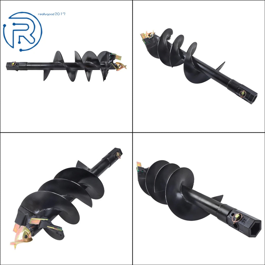 12 Inch Auger Bit for Skid Steer (Fits Various Models)