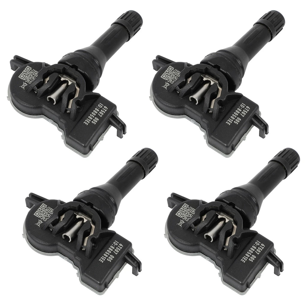 Set of 4 TPMS Tire Pressure Sensors for Jeep Chrysler (2014–2020) 433MHz