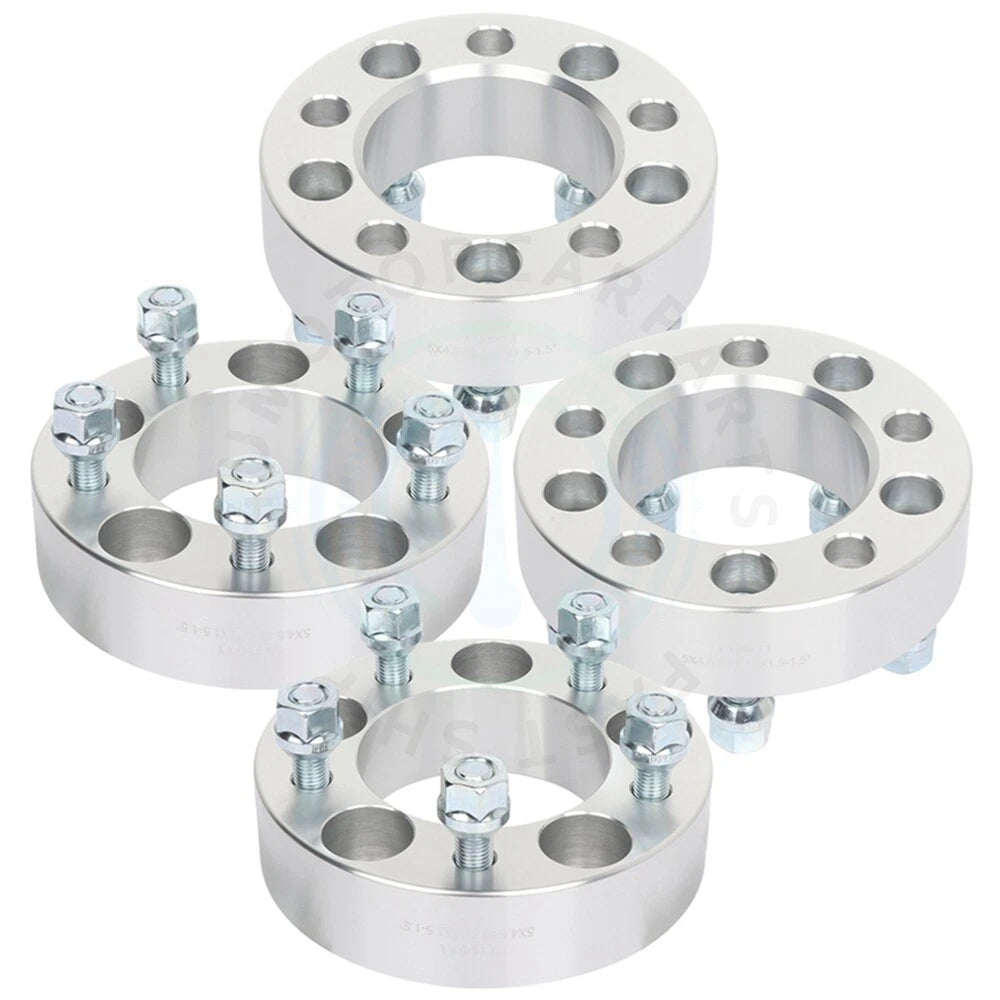 Set of 4 Wheel Spacers for Mazda 3 CX-9 (1.5" 5x4.5 12x1.5)