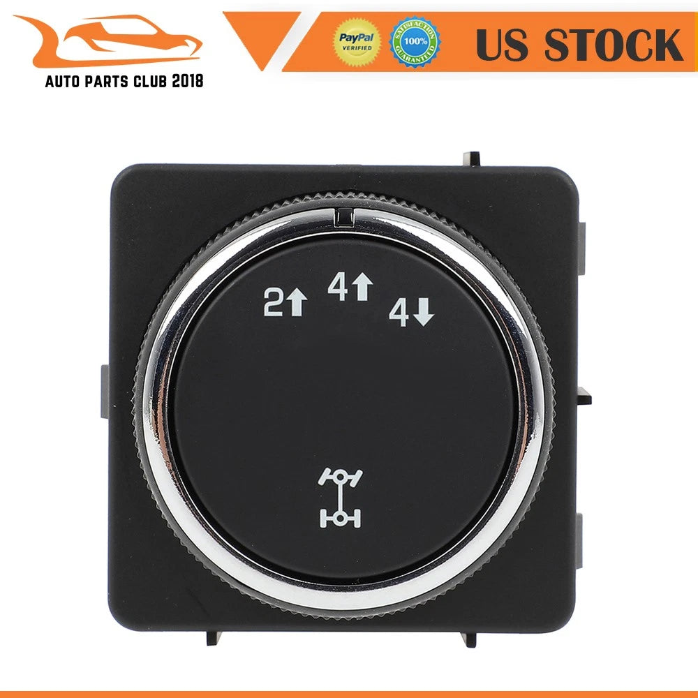 4WD Switch for Chevrolet Silverado Suburban GMC Sierra Yukon XL (2008–2014)