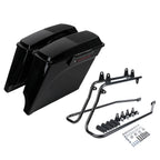 5" Stretched Saddlebags Speaker Lids Bracket for Harley Softail (1984–2017)
