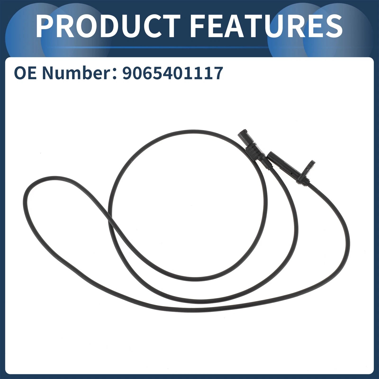 ABS Wheel Speed Sensor No. 9065401117 for Dodge Sprinter 3500 (2007–2009)