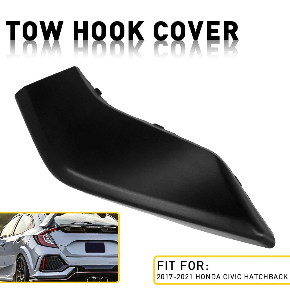 Rear Tow Hook Eye Cover Cap 71506-TGG-A00 for Honda Civic Hatchback (2017–2021)