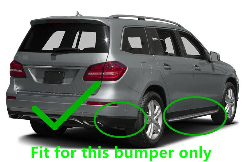 Set of 4 Splash Guards Mud Flaps for Mercedes Benz GL GLS (2013–2019)