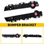 Set of 2 Outer Bumper Brackets for Toyota Tacoma (2016–2021)