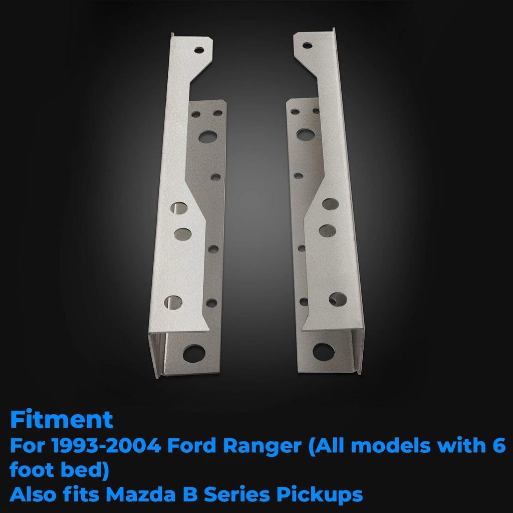 Rear Frame Weld-On Repair Channels for Ford Ranger (1993–2004)