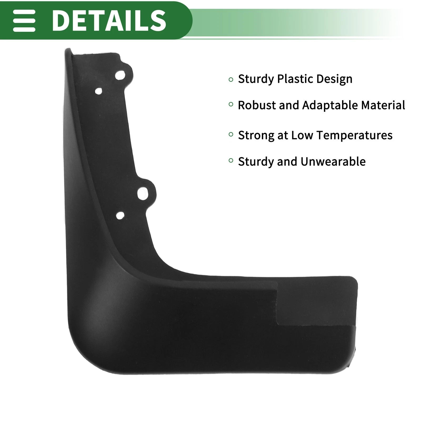 Mud Flaps Splash Guards for Kia KX Cross (2017–2020) w/ Mount Accessories