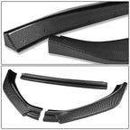 3Pc Front Bumper Lip Splitter for VW Golf (2018–2021) Carbon Look