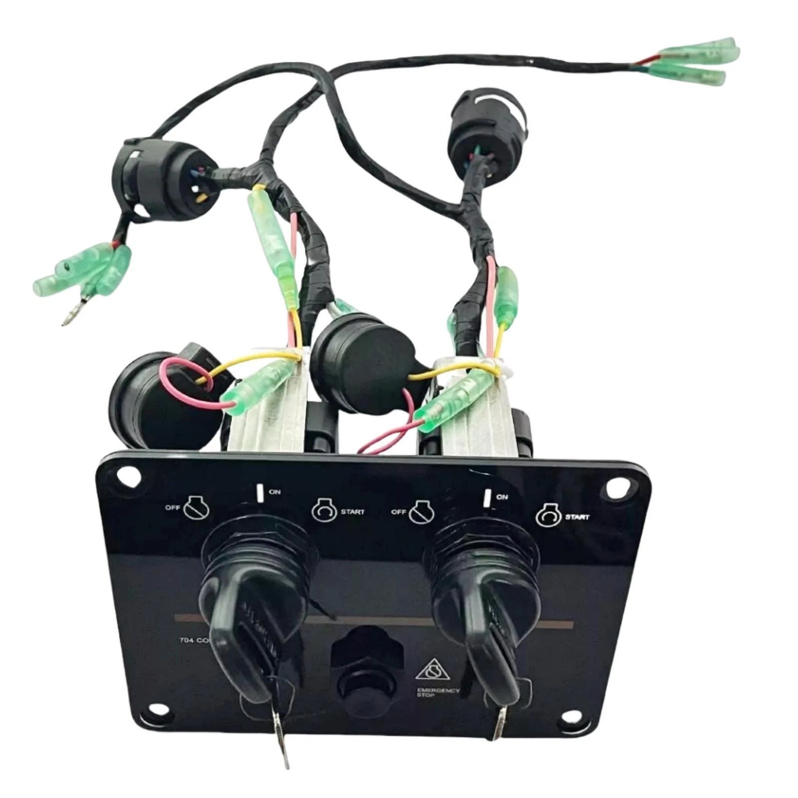 Dual Engine Key Switch Panel Assembly for Yamaha (6K1-82570-08-0010)