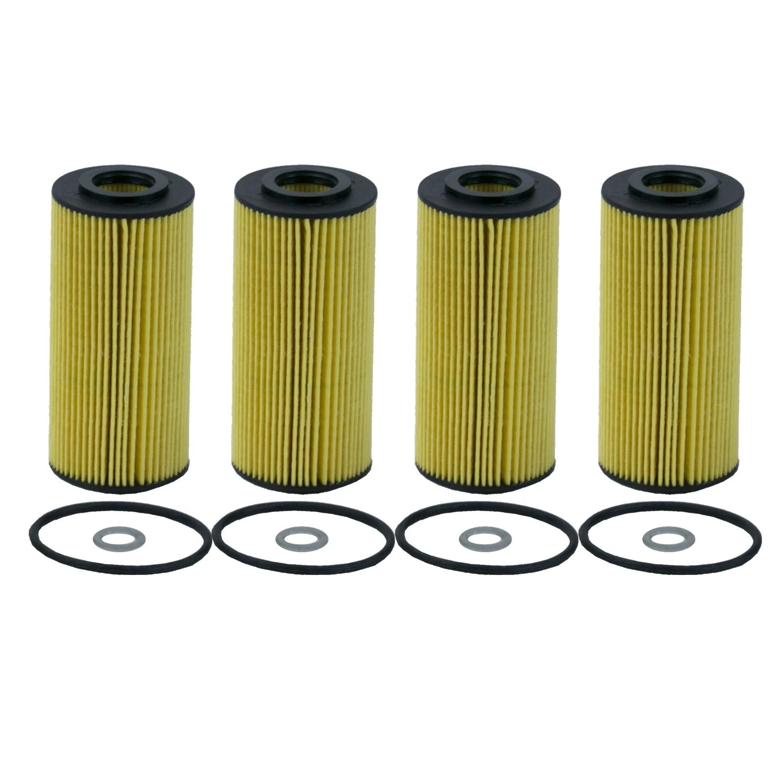 Set of 4 WIX Engine Oil Filters for Genesis G70 G80 G90 Kia Stinger K900
