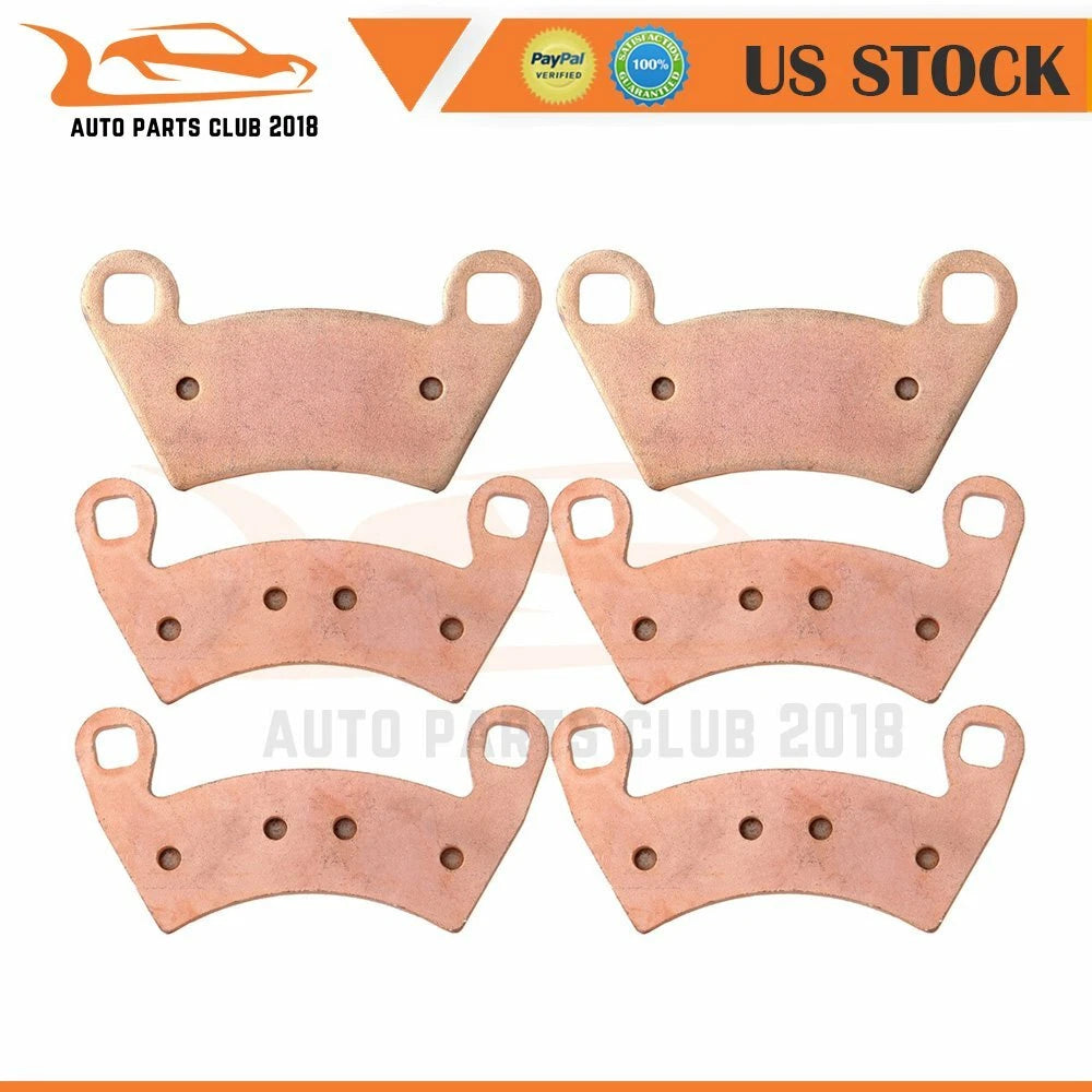 Sintered Brake Pads for Polaris Ranger RZR XP 700 800 900 (2010–2013)
